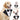 DogLemi Dog Wedding Bandana-Tuxedo