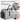 DogLemi Foldable Pet Car Seat Carrier with Mesh Windows