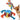 DogLemi Rainbow Candy Ball Chew Toy