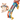 DogLemi Rainbow Candy Chew Toy