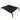 PAWLIFE Elevated Bed Black