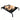 PAWLIFE Elevated Bed Black