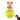 LaRoo Squeaky Walnut Rubber Dog Toy Ball