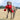 Q-Monster Red Crab Interactive Tug Dog Toy