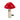 Q-Monster Red Mushroom Toy