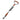 DUOMM Outdoor Reflective Leather Handle Round Leash