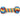 DogLemi Rainbow Dumbbell Chew Toy