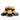 JIANBO Lightweight Dog Outdoor Shoes(yellow)