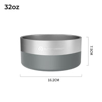 SUPER DESIGN Double-Layer 304 Stainless Steel Pet Bowl